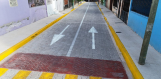 Atlixco rehabilita privada Teyuca con adoquín y árboles