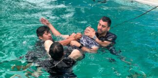 Capacitan a policías en emergencias y rescate en aguas rápidas