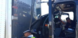 Carambola de tres tráilers provoca cierre parcial en la Puebla-Orizaba