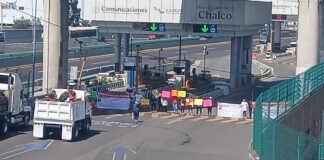 Familiares de joven desaparecido bloquean la México-Puebla