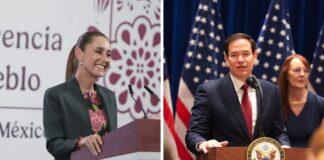 Marco Rubio visita México el 3 de septiembre, confirma Sheinbaum