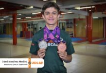 Estudiante UDLAP gana medallas en Juegos Panamericanos Junior