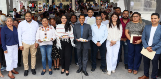Inauguran Expo del Chile en Nogada en San Pedro Cholula