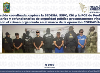 Capturan a funcionarios presuntamente vinculados al crimen organizado en Puebla
