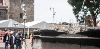 Restaurarán la fuente de San Miguel tras daños