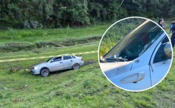 Asesinan dentro de su vehículo a padre e hijo en Huauchinango