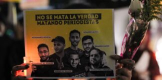Protestan en CDMX por asesinato de periodistas en Gaza