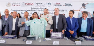 Campeonato Nacional de Fútbol Sub-9 y Sub-11 llega a Puebla