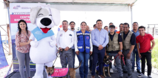 Colocan primera piedra del Centro de Bienestar Animal en San Andrés Cholula