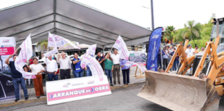 San Andrés Cholula inicia rehabilitación en avenida Orión Norte