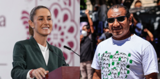 Sheinbaum reafirma apoyo a familias de normalistas de Ayotzinapa