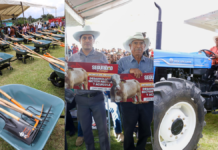 Entregan 3.9 mdp de apoyos para el campo poblano