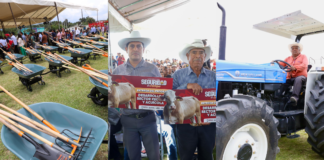 Entregan 3.9 mdp de apoyos para el campo poblano