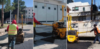 Ayuntamiento ha tapado 96 mil baches en la capital poblana