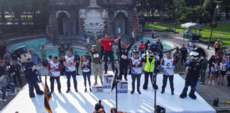 Más de 500 policías participan en Carrera del Policía en Puebla