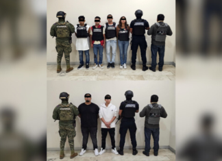 Detienen a seis presuntos miembros de “La Barredora” en Puebla