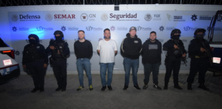 Capturan a cuatro hombres armados en Santa María La Rivera
