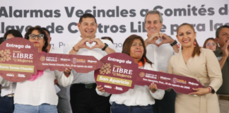 Entregan centros de apoyo a mujeres en San Aparicio y Santo Tomás Chautla