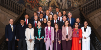 Armenta y Sheinbaum revisan IMSS-Bienestar en Puebla