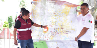 Supervisan rutas de evacuación en el Popocatépetl