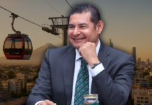 Cablebús en Puebla seguirá con financiamiento estatal, dice Armenta