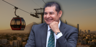 Cablebús en Puebla seguirá con financiamiento estatal, dice Armenta