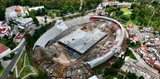 Armenta supervisa avances en Universidad del Deporte