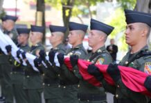 Conmemoran la Independencia con ceremonia cívica en Puebla
