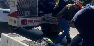 Motociclista se impacta contra pipa en Periférico Ecológico