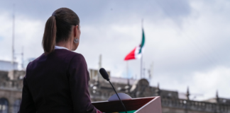 Sheinbaum preside desfile por 215 Aniversario de la Independencia