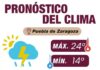 Se espera un domingo nublado con lluvia y tormentas eléctricas