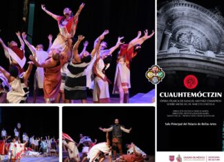 Talento UDLAP brilla en Bellas Artes con la ópera fílmica Cuauhtemóctzin