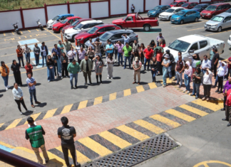 Cuautlancingo participa en Segundo Simulacro Nacional 2025