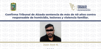 Ratifican condena de 40 años contra hombre por homicidio en Texmelucan