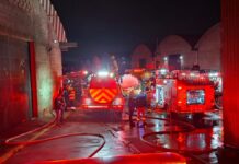 Incendio consume mil metros cuadrados de fábrica en La Ciénega