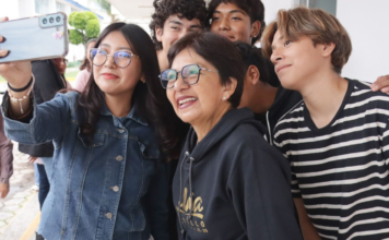 Lilia Cedillo propone becas alimentarias para estudiantes BUAP