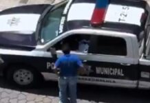 Exponen presunta corrupción de elemento de tránsito en San Andrés Cholula