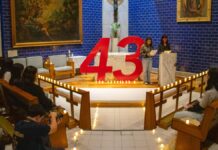 Comunidad IBERO Puebla exige verdad y justicia por los 43 normalistas