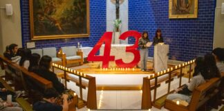 Comunidad IBERO Puebla exige verdad y justicia por los 43 normalistas