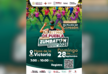 Puebla convoca al Primer Gran Zumbatón Estatal 2025