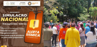 Atlixco convoca al Segundo Simulacro Nacional 2025
