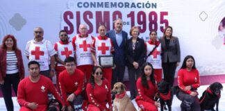 Puebla conmemora el 40 aniversario del sismo de 1985