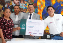 Texmelucan entrega recursos para ocho obras comunitarias