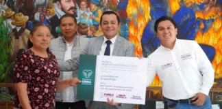Texmelucan entrega recursos para ocho obras comunitarias