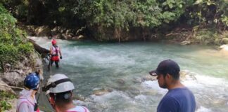 Se cumplen tres semanas de búsqueda de niña que cayó en el río Petlapa