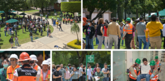 Comunidad UDLAP activa simulacro nacional con orden y prevención
