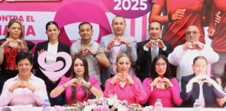 Voluntariado del Congreso se suma a la Carrera Rosa 2025