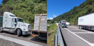 Dos accidentes viales provocan cierre parcial en la Puebla-Orizaba