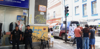 No hay tolerancia a ambulantes en corredor 5 de Mayo, reitera SGG