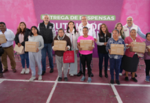 Pepe Chedraui entrega apoyos alimentarios en juntas auxiliares